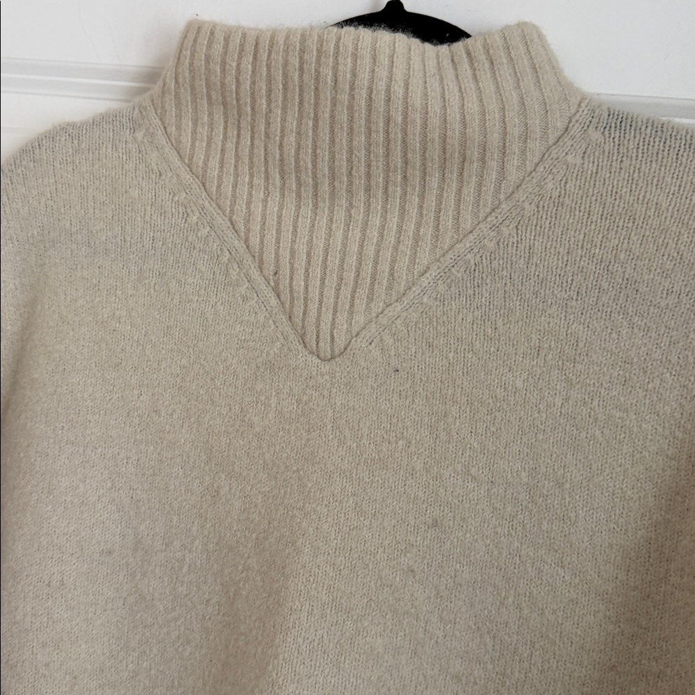 Madewell | Dillon Mockneck Pullover Sweater Cream - image 2